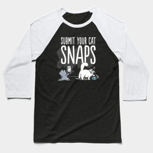 Simons Cat Submit Your Cat Snaps Baseball T-Shirt